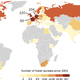 Illustration for article titled This map of Nobel prize winners shows a disturbing level of inequality